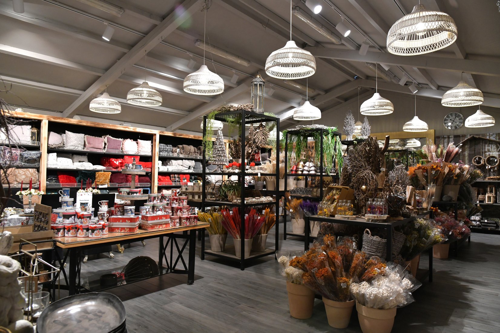 Store with Variety of Products and Souvenirs on Display